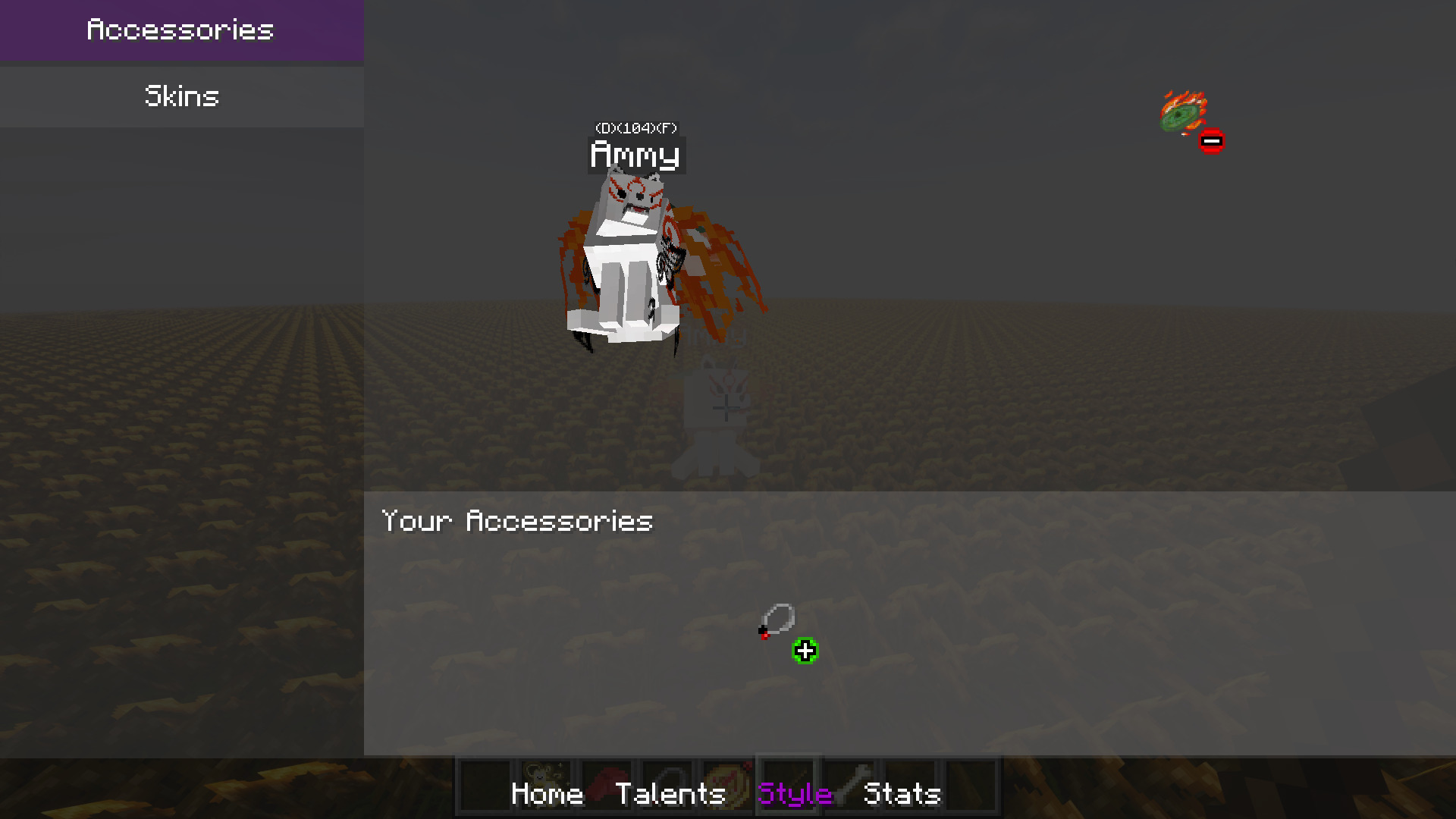 Dog Menu - Style Tab