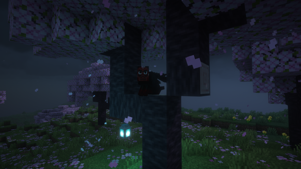 No MATTER WHAT! Don't go out at night! Tengu Mask Display